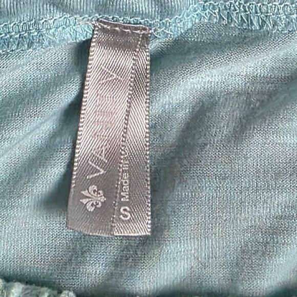 Vanity Lace Front Halter Tank Top Mint Green S - Picture 5 of 7